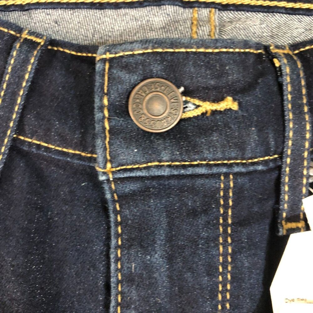 Levi Jeans Women 27x30 Blue Minimalist Preppy Denim 711 Skinny Dark Wash Classic - Picture 3 of 10
